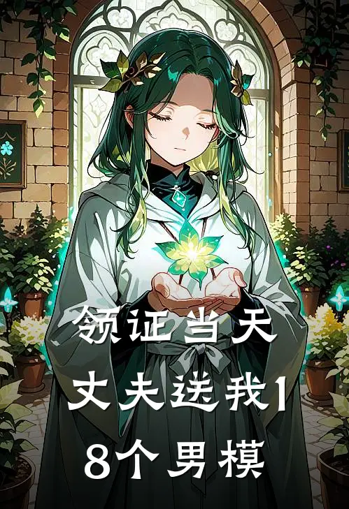 领证当天，丈夫送我18个男模