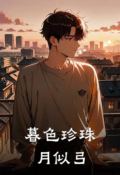 暮色珍珠月似弓