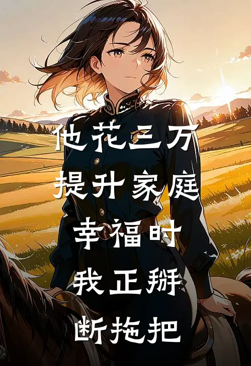 他花三万提升家庭幸福时，我正掰断拖把